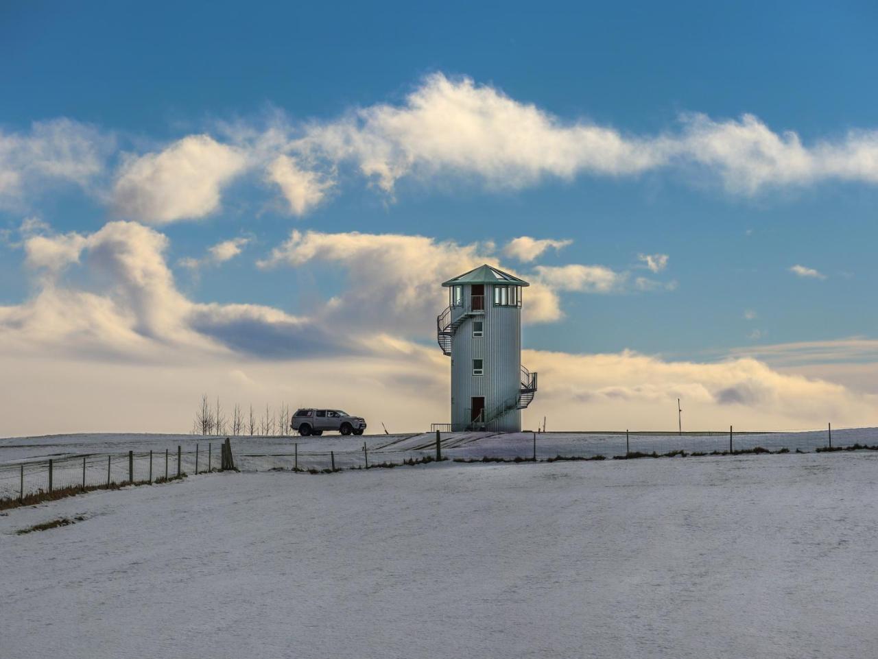 Klettar Tower Iceland Fludir Exteriér fotografie